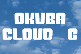 Okuba Cloud__G Font
