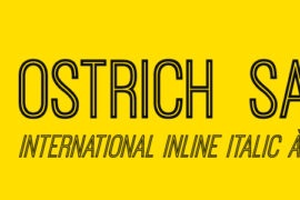 Ostrich Sans Font Family