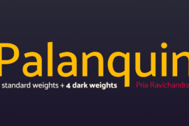 Palanquin Font Family