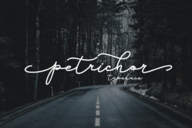 petrichor Font