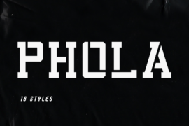 Phola Slab Demo Font Family