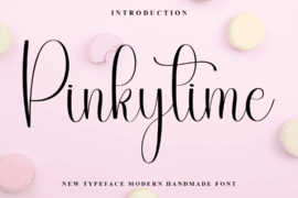 Pinkytime Font