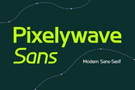 PixelywaveSans Font Family