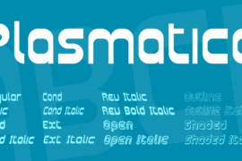 Plasmatica Font Family