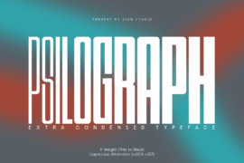 Psilograph Font Family
