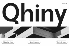 Qhiny Font