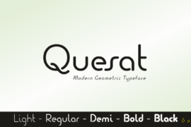 Quesat Font Family