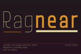 Ragnear Font Family