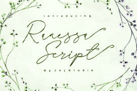 Ranessa Script Font
