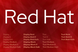 Red Hat Font Family
