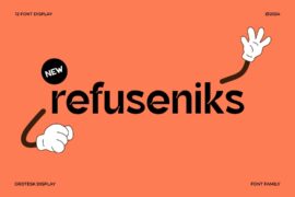 refuseniks Font Family