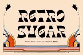 Retro Sugar – Demo Version Font Family