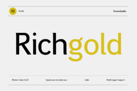 Richgold Font Family