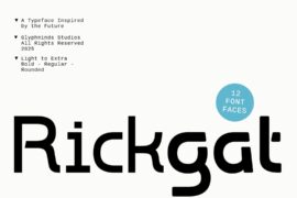 Rickgat Font Family