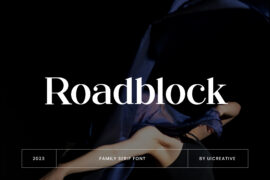 Roadblock Font Family