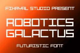 Robotics Galactus Font Family