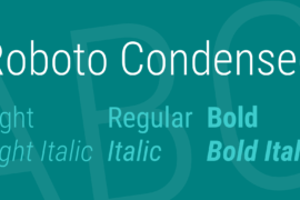 Roboto Condensed Font Family