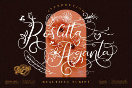 Roslitta Aganta Font Family