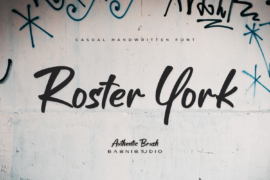 Roster York Font