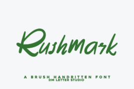 Rushmark Font