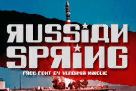 Russian Spring Font Family