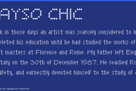 Sayso Chic Font