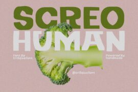 Screo Human Font