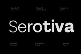 Serotiva Font Family