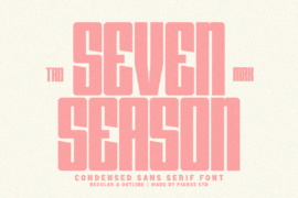 Seven Season Font