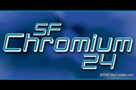 SF Chromium 24 Font Family