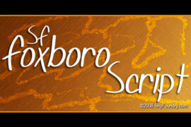 SF Foxboro Script Font Family