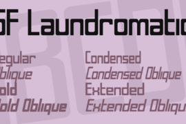 SF Laundromatic Font Family