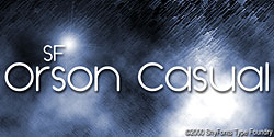 SF Orson Casual Font Family