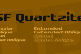 SF Quartzite Font Family