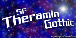 SF Theramin Gothic Font Family