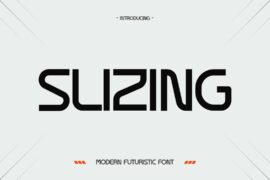SLIZING Font