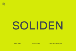 Soliden Trial Font Family
