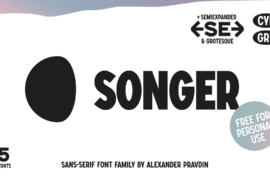 SONGER Font Family