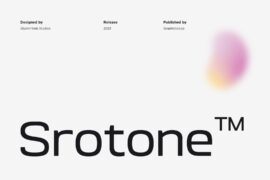 Srotone Font Family