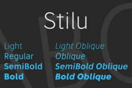 Stilu Font Family