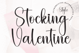 Stocking Valentine Font