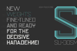 SU-30SM Font Family