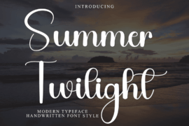 Summer Twilight Font