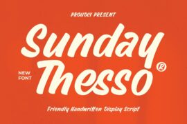 Sunday Thesso Demo Font