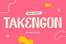 Takengon Font
