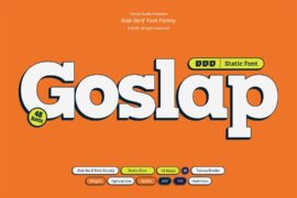 TBJ Goslap Font Family
