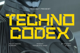 Techno Codex Font