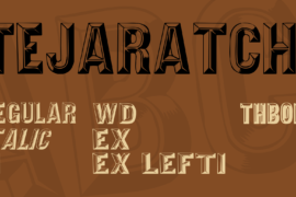 Tejaratchi Font Family
