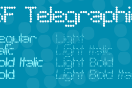 SF Telegraphic Font Family