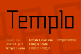 Templo Font Family